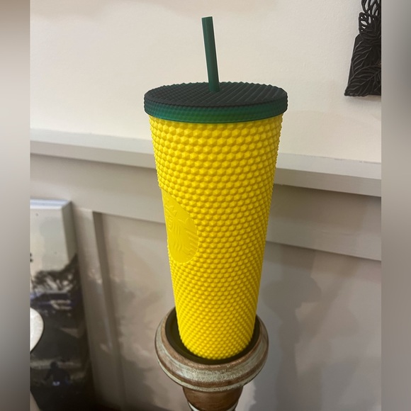 Starbucks Pineapple Studded Tumbler Venti Cold Cup Limited Hawaii Collection - Picture 4 of 5